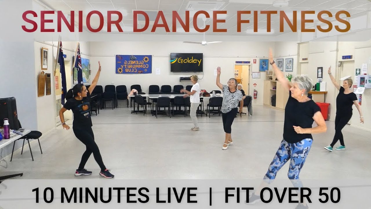 A great 10-minute dance fitness routine for seniors!