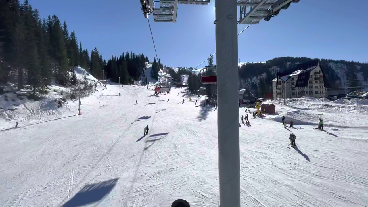 Skiing at Jahorina, Bosnia & Herzegovina, 2021