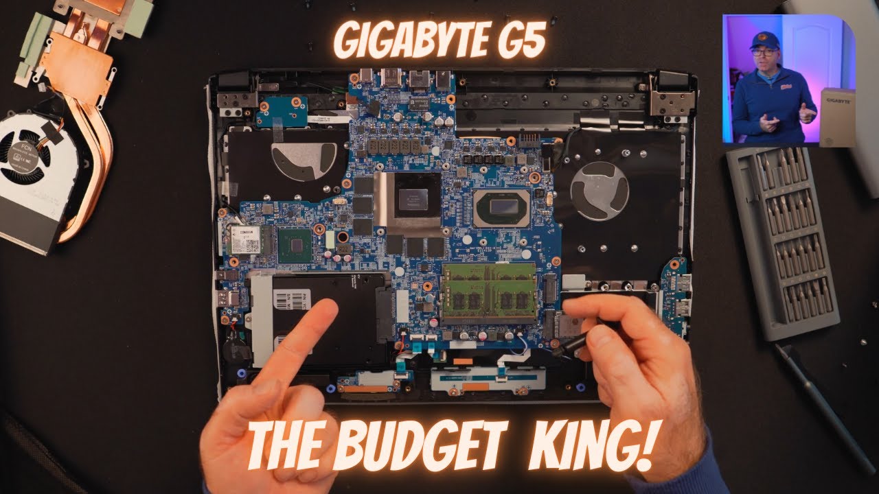 Gigabyte G5 — лучший игровой ноутбук по выгодной цене — внутреннее устройство, характеристики, об...