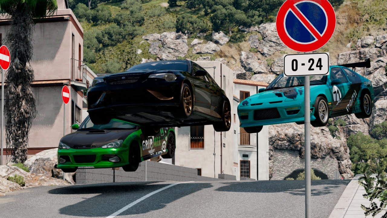 Cops vs Racers 2# | CrashTest
