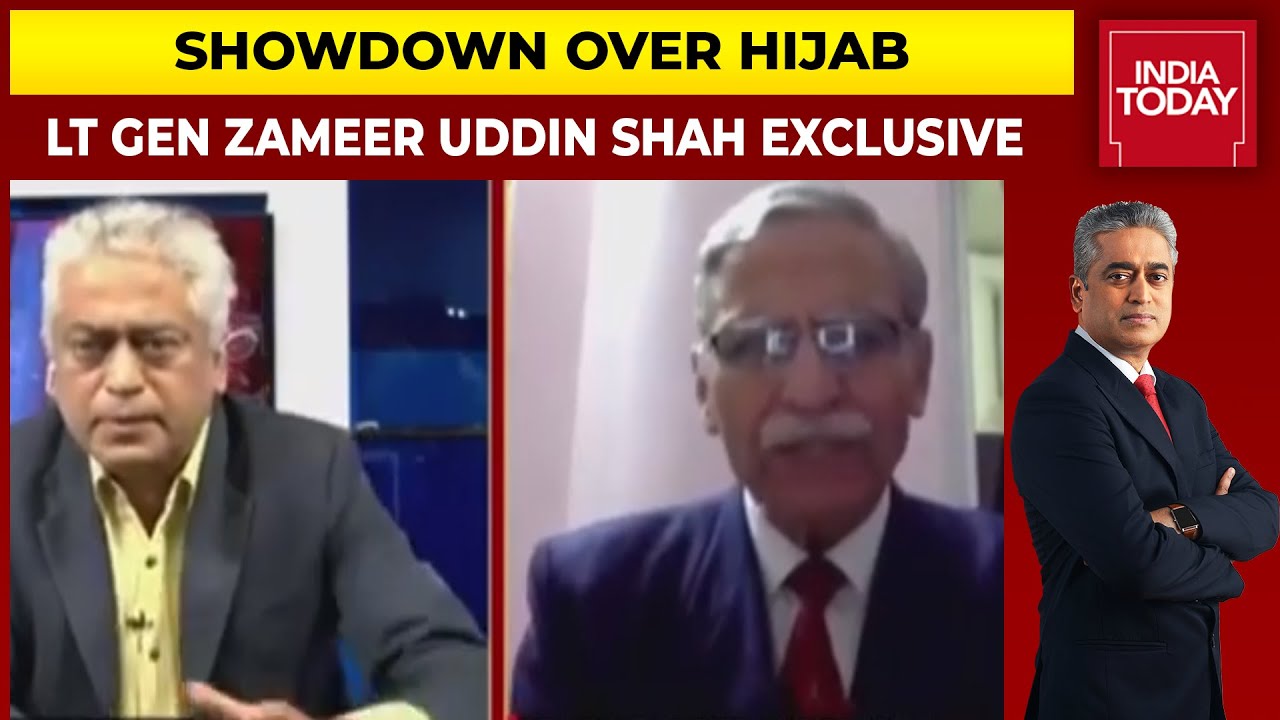 Hijab Debate Is Diversionary Tactic, Says Lt Gen Zameer Uddin Shah | Rajdeep Sardesai | Exclusive