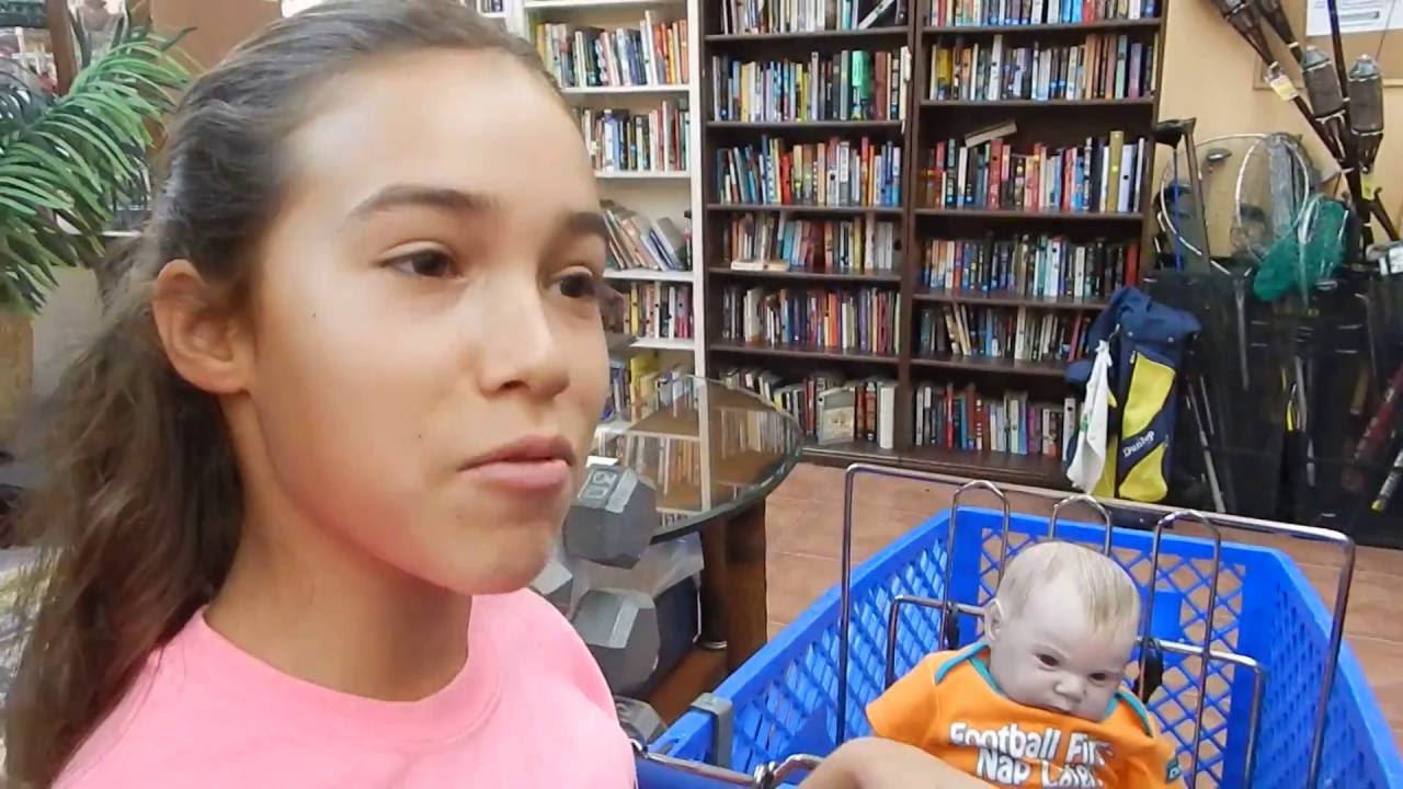 Shopping At Goodwill With Reborn Baby Gabriel