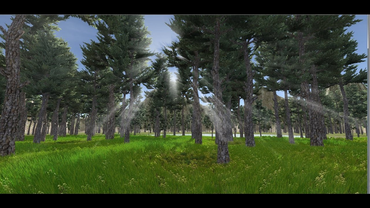 UNITY sun shafts unity3d