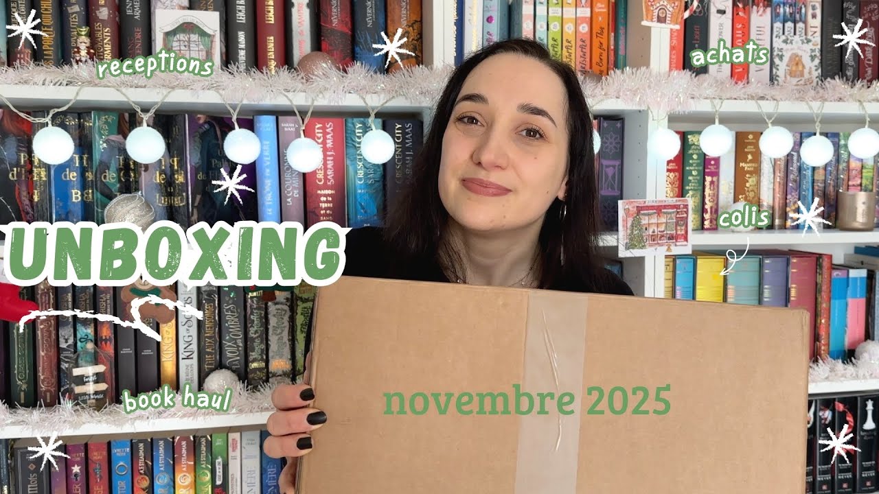 UNBOXING | Mes Nouveaux Livres de Novembre 2025 📚