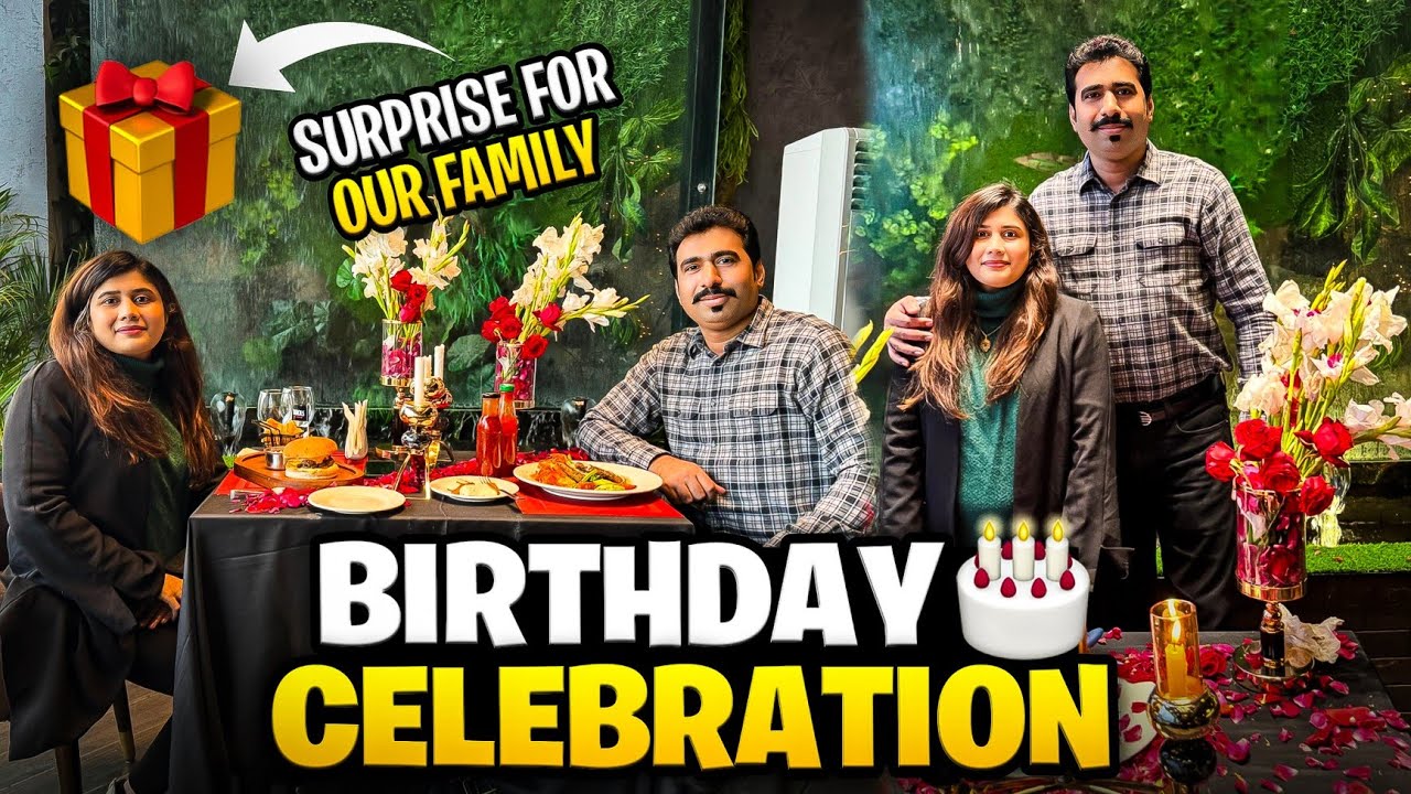 Surprise for My Husband & YouTube Family ❤️ | Birthday Celebration Vlog 🎉