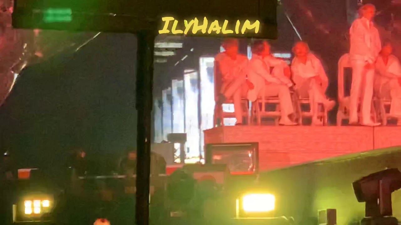 BTS - Not Today Live in Saudi Arabia