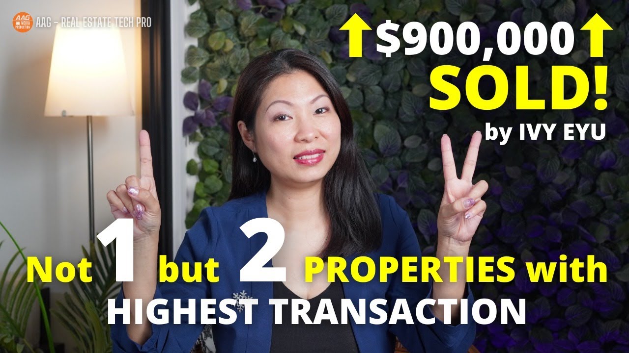 Ivy Eyu SOLD Not 1 but 2 HDB with Highest Transactions!