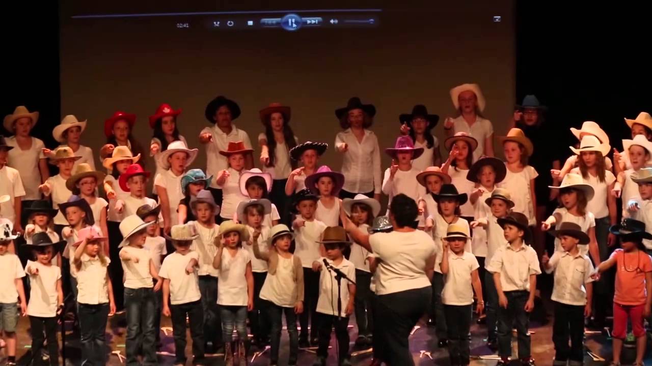 Spectacle fin d'année 2014 - Chorale