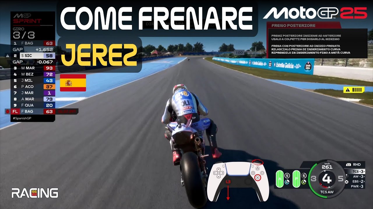 MotoGP 25: TUTORIAL GAMEPLAY FRENATA PERFETTA [PS5] 4K