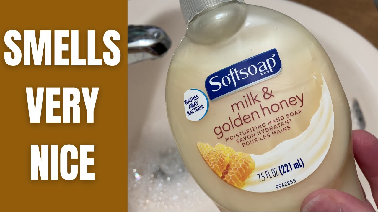 Softsoap Milk & Golden Honey Hand Soap - Real Test