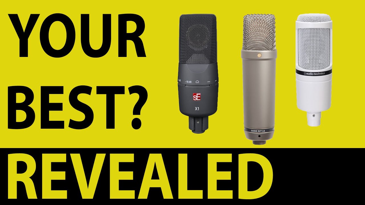 REVEALED: SE X1 vs Rode NT1A vs AT2020