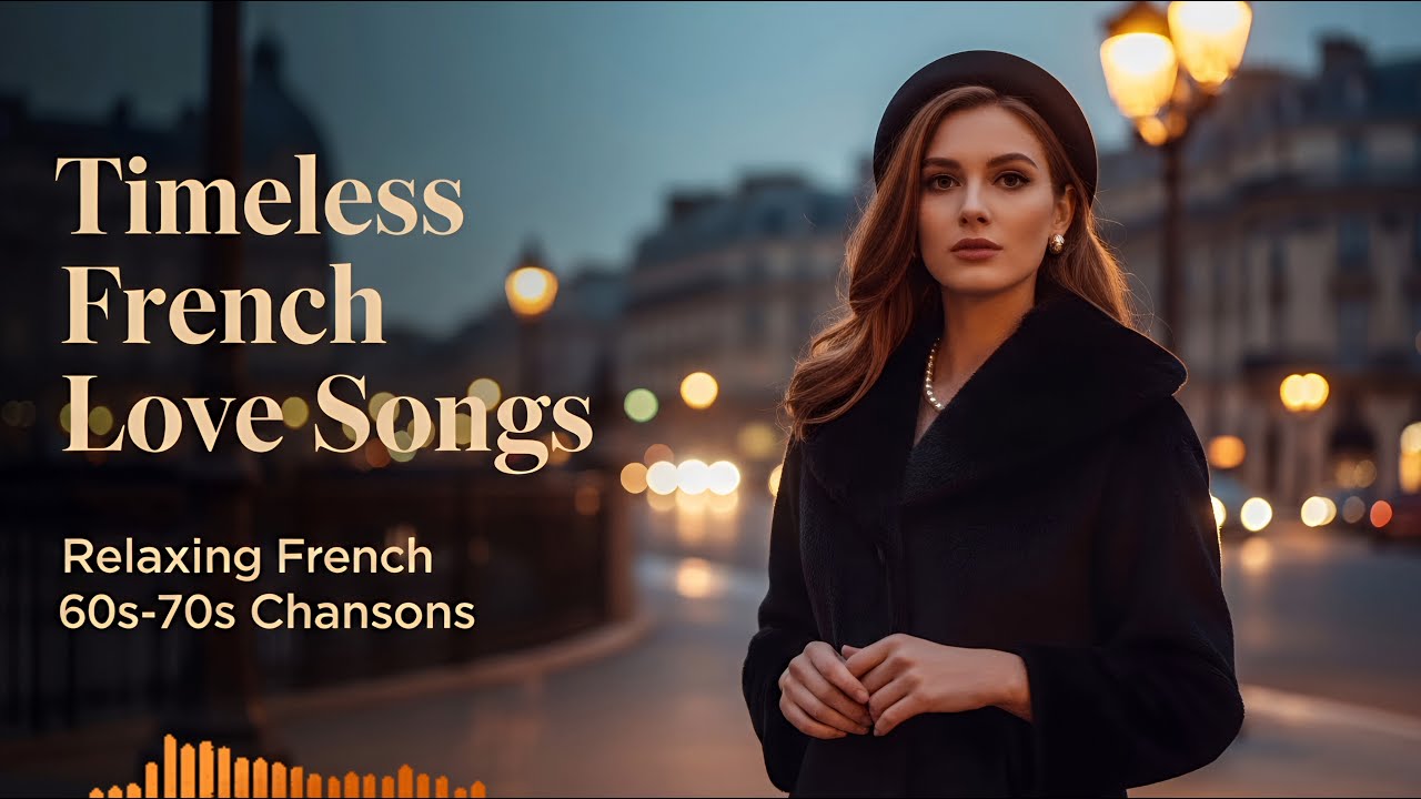Elegant Paris Relaxing Chansons | Silence & Gentle Love | Soft 1960s–1970s Calm