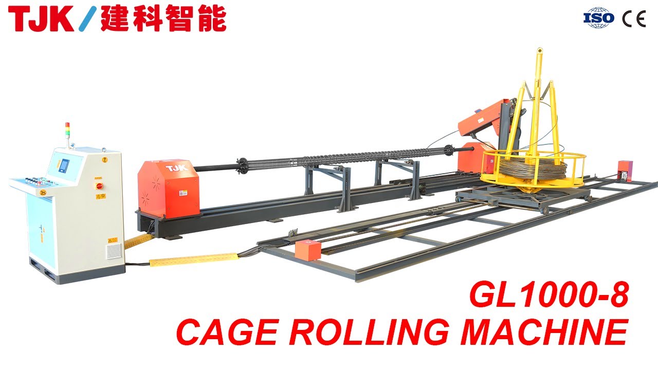 TJK cage rolling machine GL1000-8 -- TJK MACHINERY