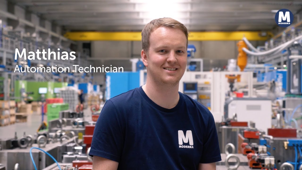 Inside Moderna: moulds & machines