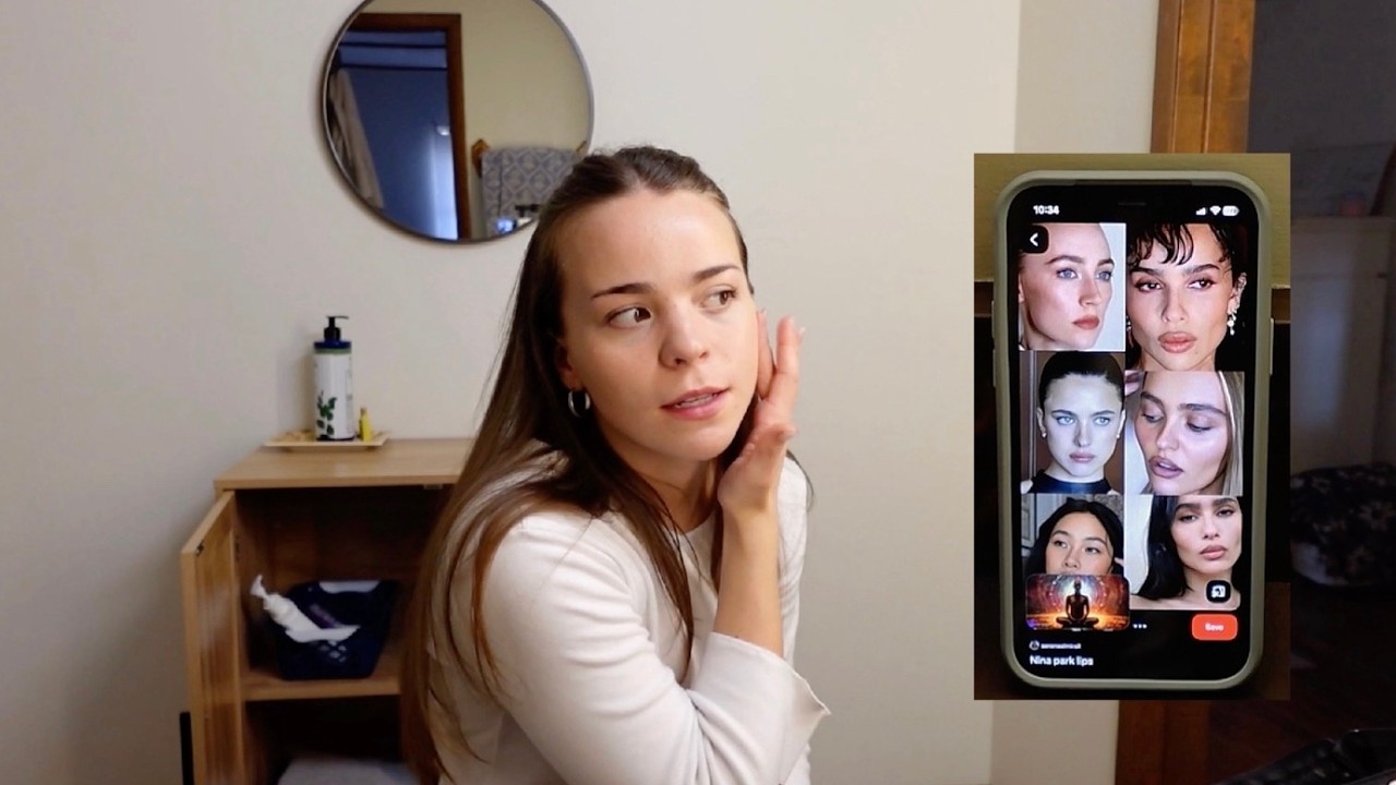 trying nina park makeup