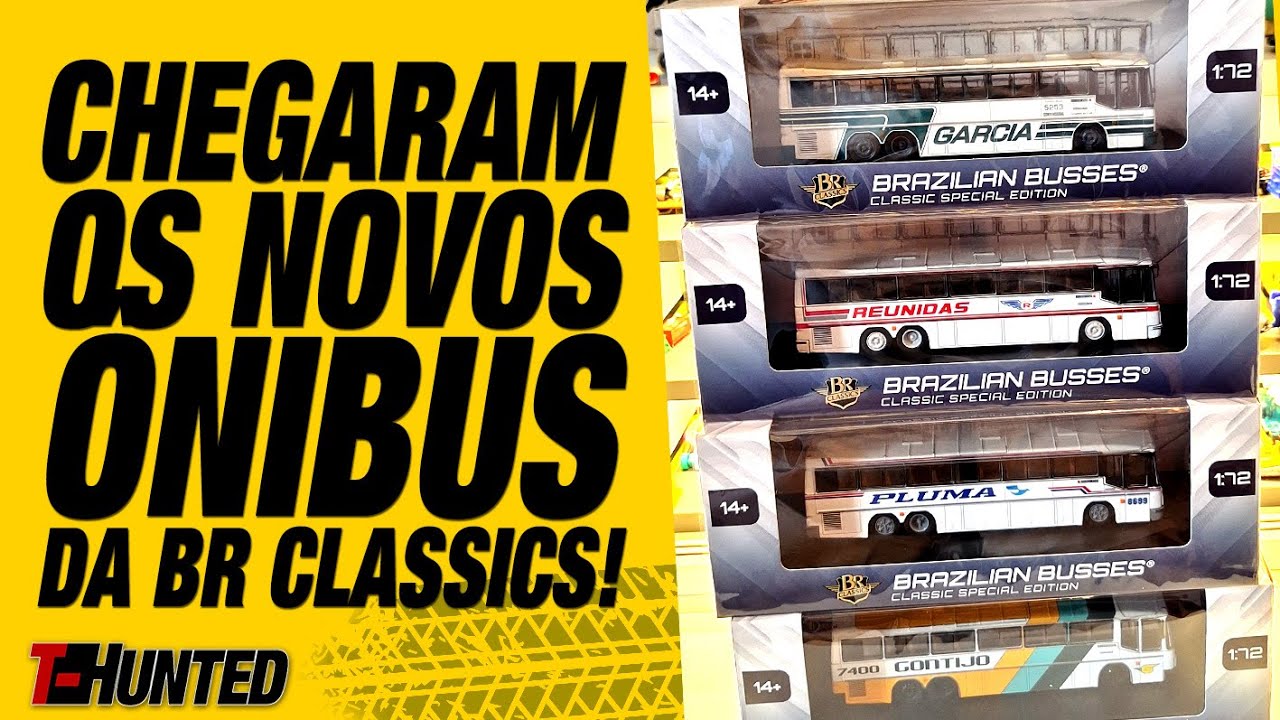 TUDO SOBRE OS INÉDITOS ÔNIBUS NIELSON DA BR CLASSICS! CONHEÇA ESSA GRANDE NOVIDADE!