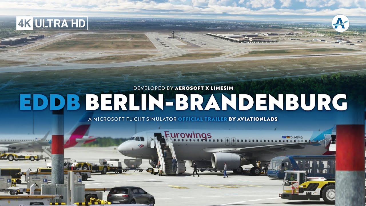 Aerosoft & LimeSim - Berlin-Brandenburg V2 | Microsoft Flight Simulator [Official Trailer]