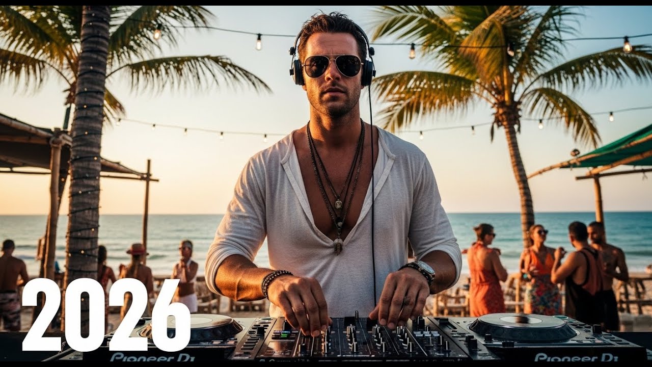 Tropical Sunset Mix 2026 Deep House Chill Out Summer Lounge Music Warm Breeze Ocean Waves