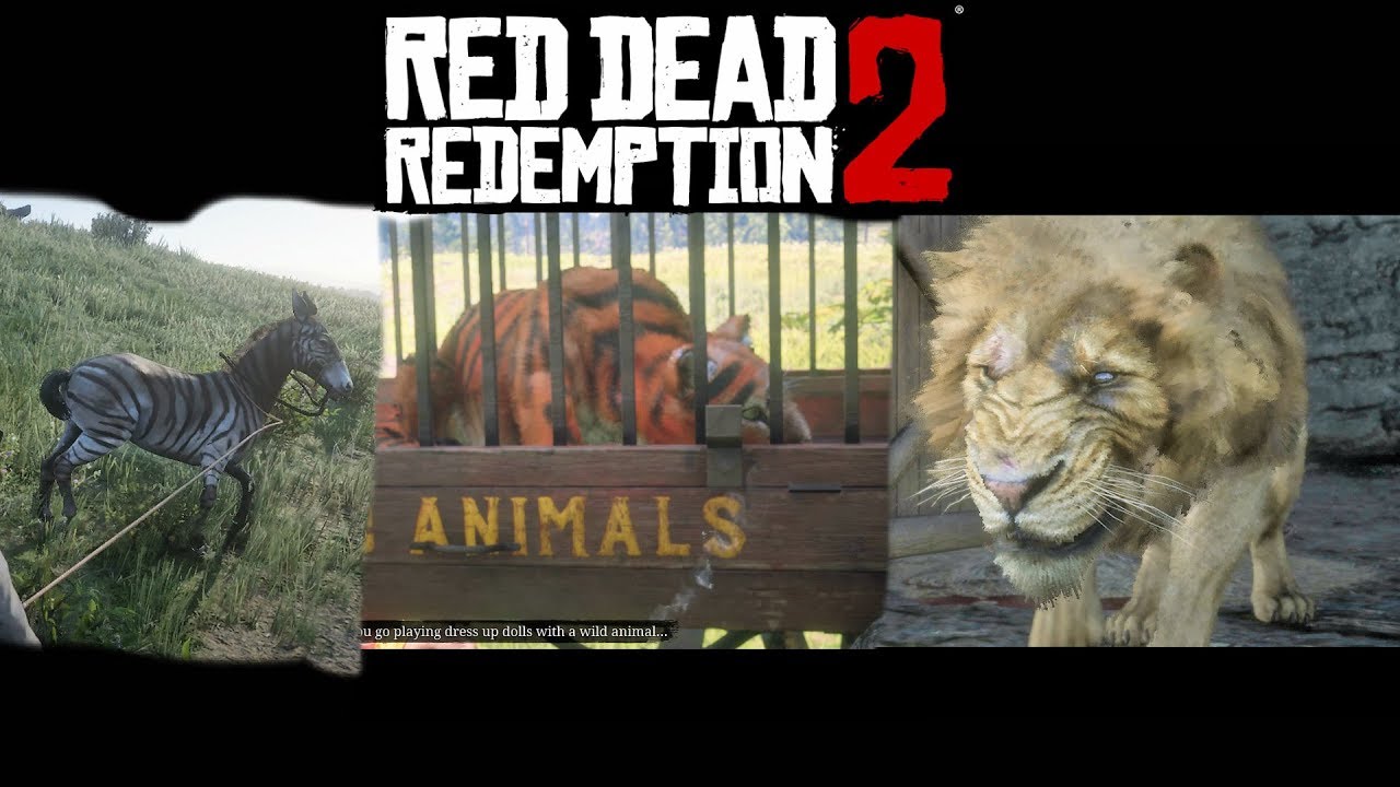 Circus Animals Stranger Mission - Red Dead Redemption 2 (He's British, of Course)