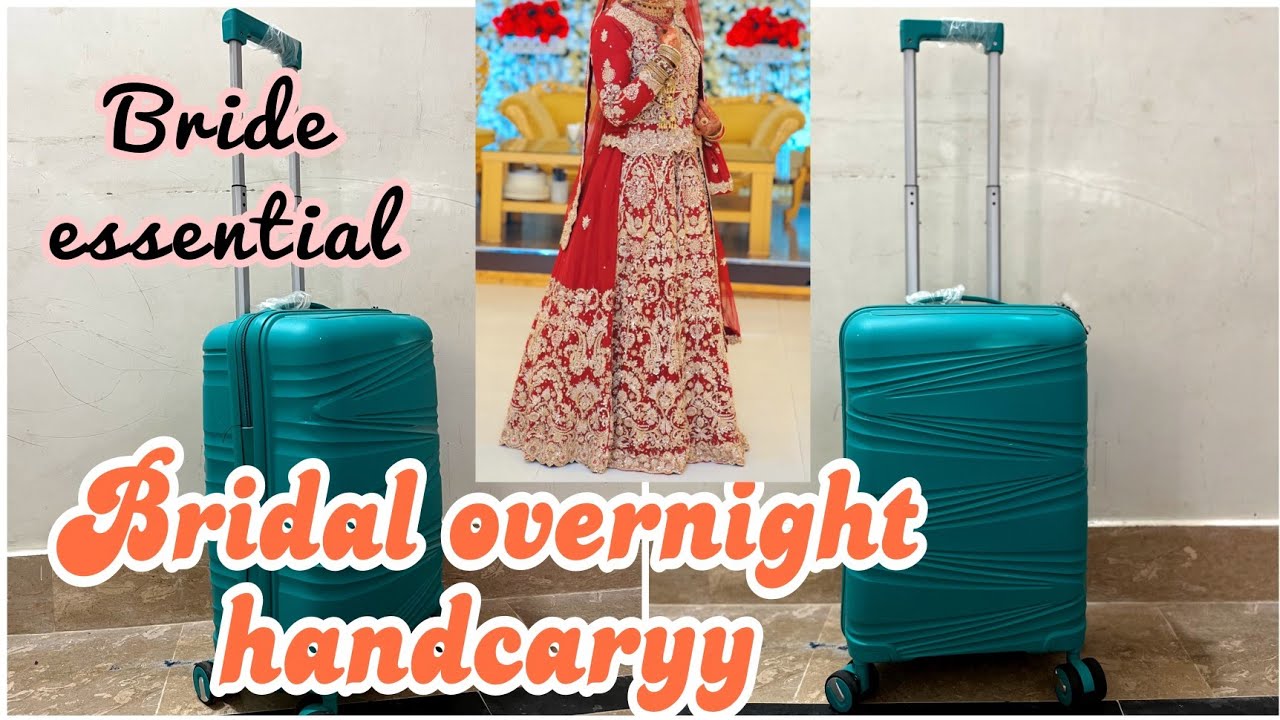 What to pack in your wedding overnight BAG??|Every New bride essential 💞