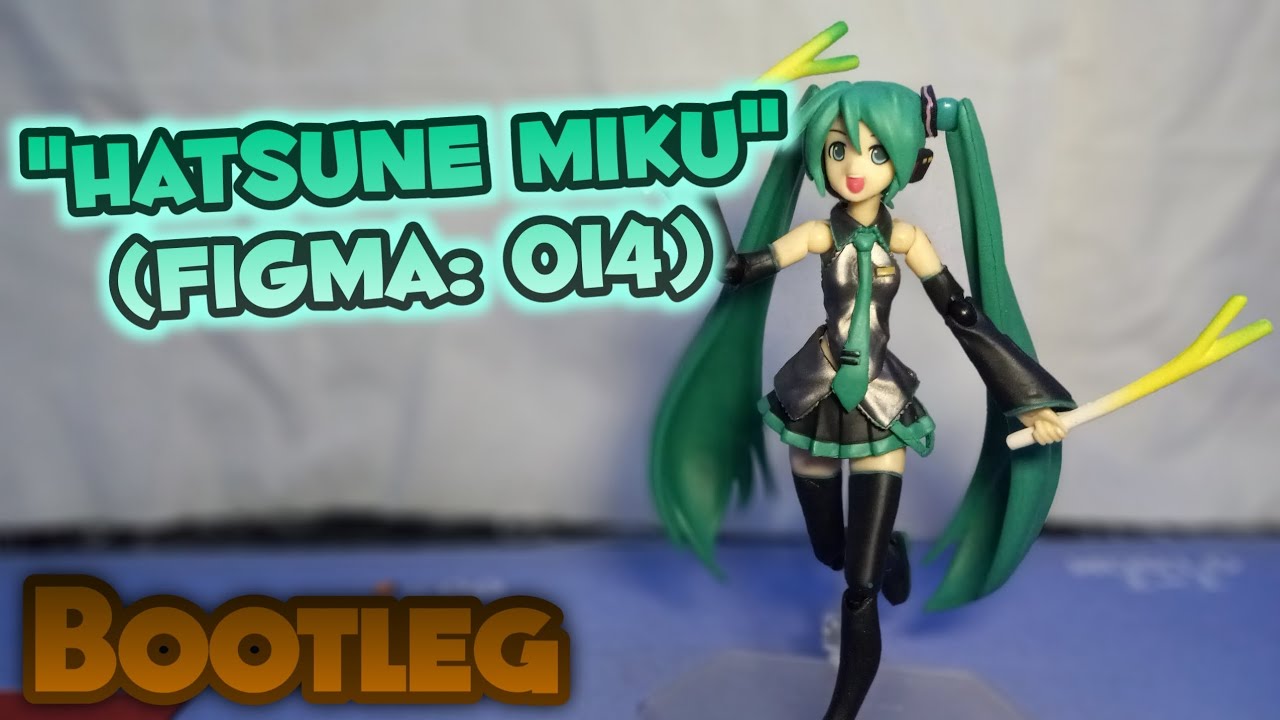 Hatsune Miku (Figma: 014) Bootleg Figure Review! | DroidRider