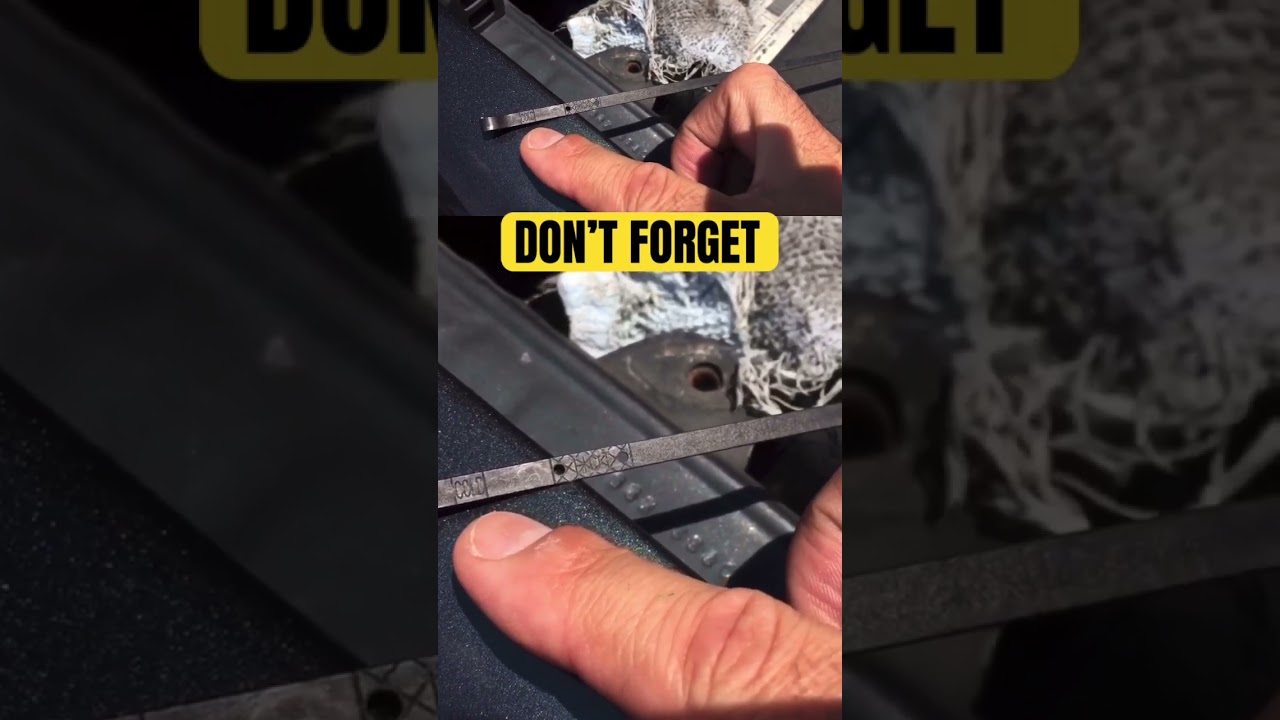 THIS IS HOW YOU CHECK TRANSMISSION FLUID