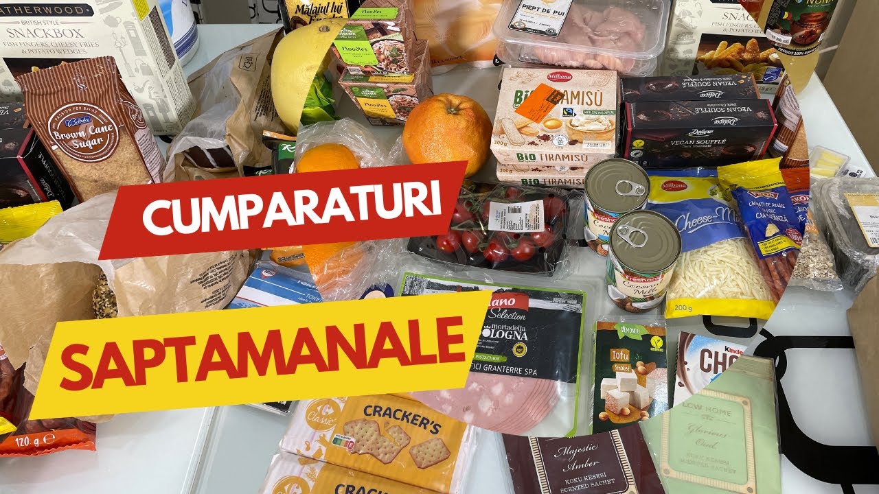 Ce am cumparat de 760 de lei &icirc;ntr-o săptăm&acirc;nă. 🛒👕🧈🍞 | ALIELA
