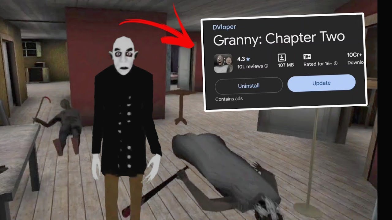 Granny 2 New Official Update 2025 by dvloper + New Features 