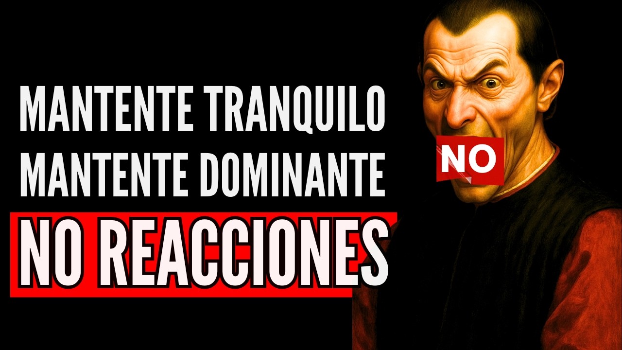 Cuando Alguien Intenta Provocarte, Haz Esto — La Estrategia de Control de Maquiavelo