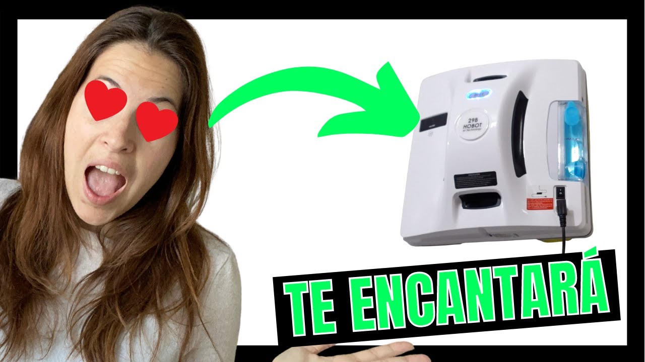 💥 El MEJOR robot LIMPIACRISTALES 2021 🧼 ROBOT LIMPIACRISTALES HOBOT 298 🤩 Te va a ENCANTAR!! 🥰