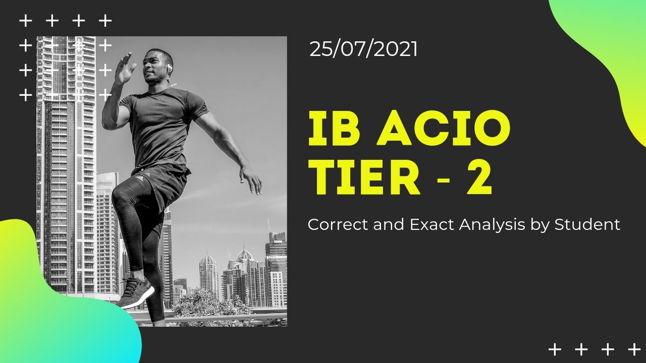 Exam Analysis of IB ACIO Tier-2 || 25/07/2021 || Ryt2edu || Gurvinder Singh