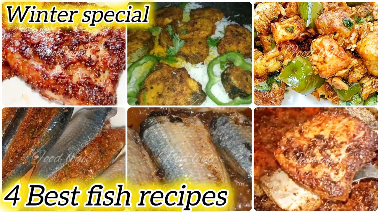 4 Best winter special fish recipes | Winter special recipe by food logic