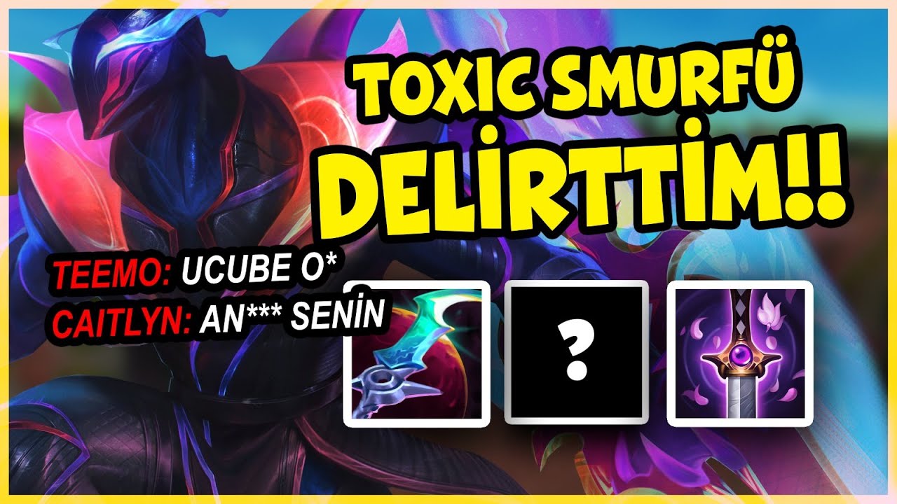 RAKİBE SMURF GELDİ VELEDE LOLÜ SİLDİRDİK !!! | Apophis