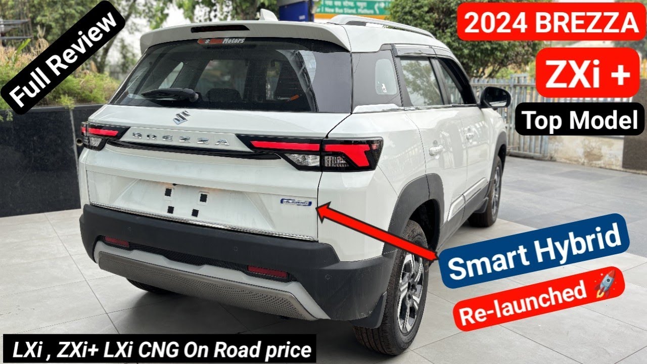 New 2024 Maruti Suzuki Brezza ZXi+ Top Model Review | On Road price Mileage New Update