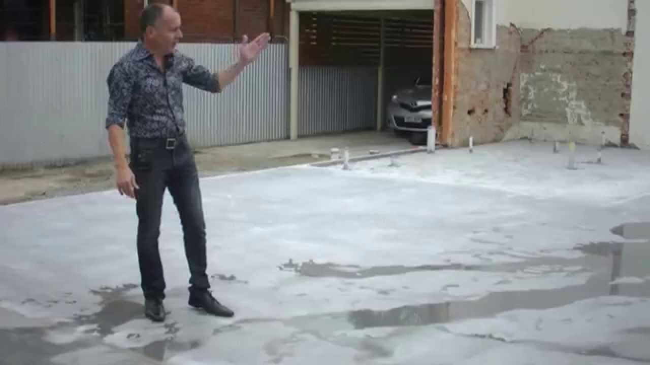 Polished Concrete Slab | Home Extensions Semaphore Park Video 4
