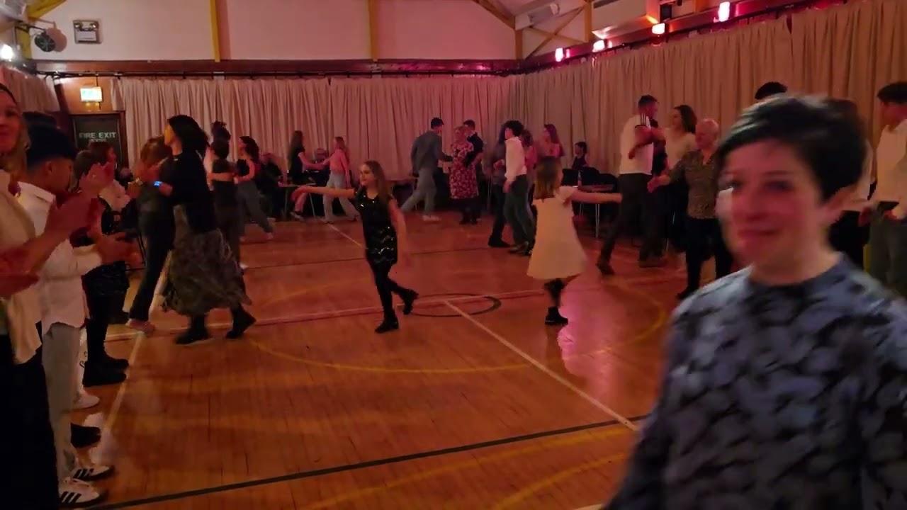 Westray Burns Supper Dance 2025 - Murray Cowie playing Orcadian Strip the Willow