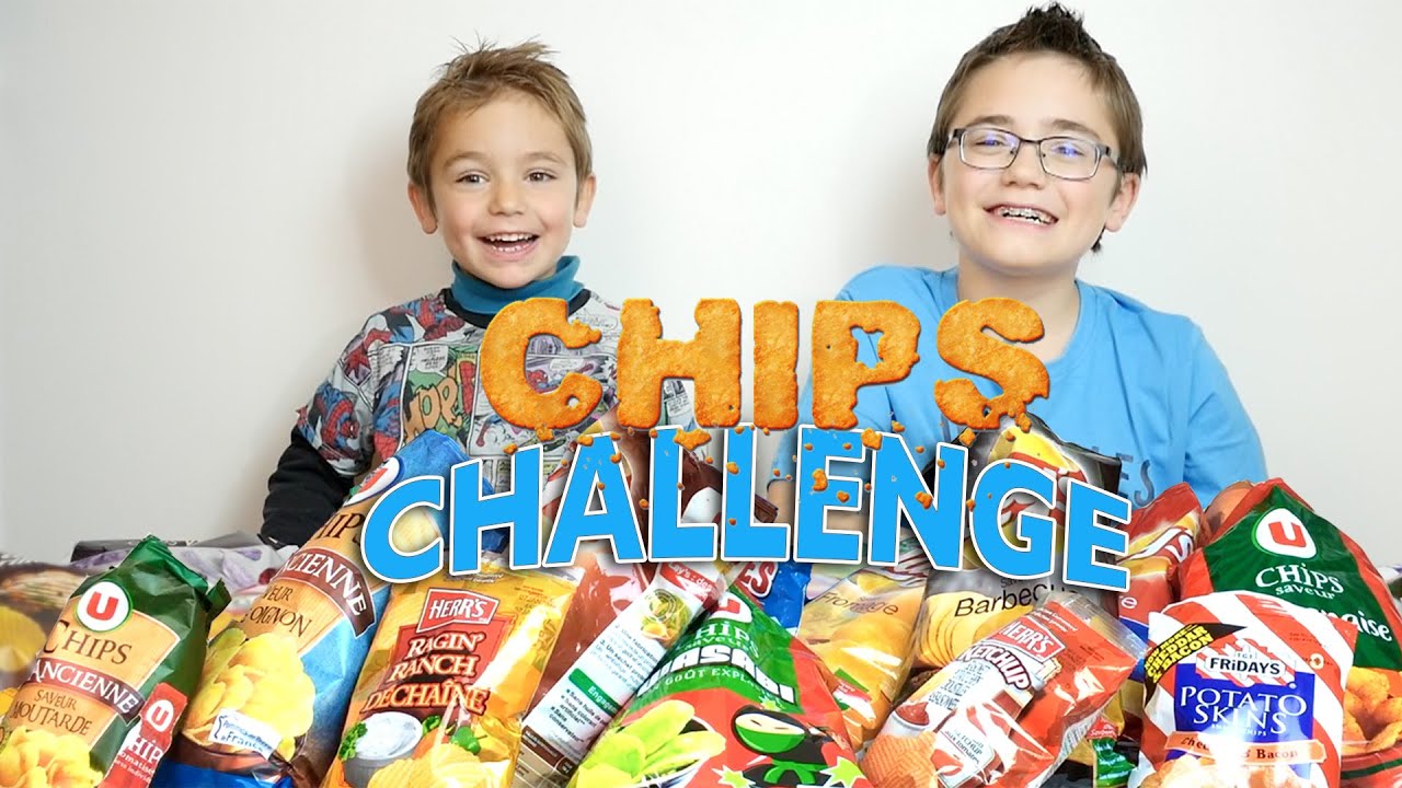 CHIPS CHALLENGE entre frères ! 17 GOÛTS ! Lay's, Bret's, Herr’s, Ruffles, Friday's ...