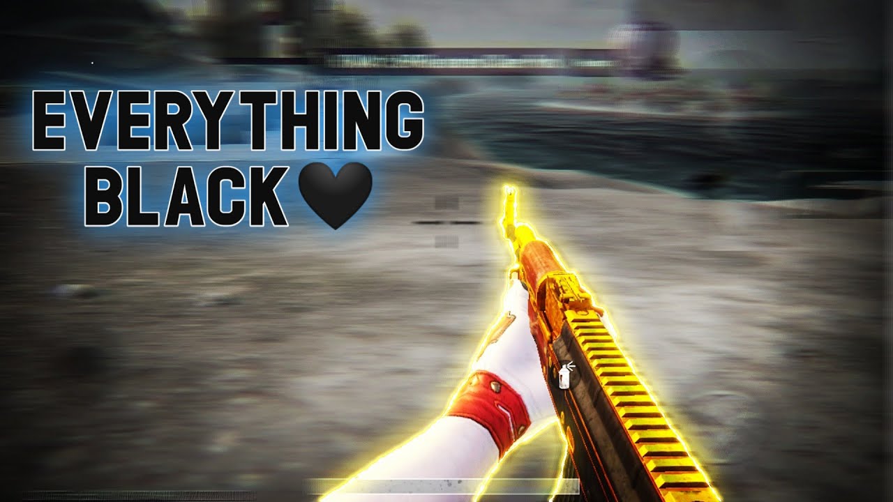 Everything Black  🖤 PUBG MOBILE | FRAGMOVIE🌚🖤🖤