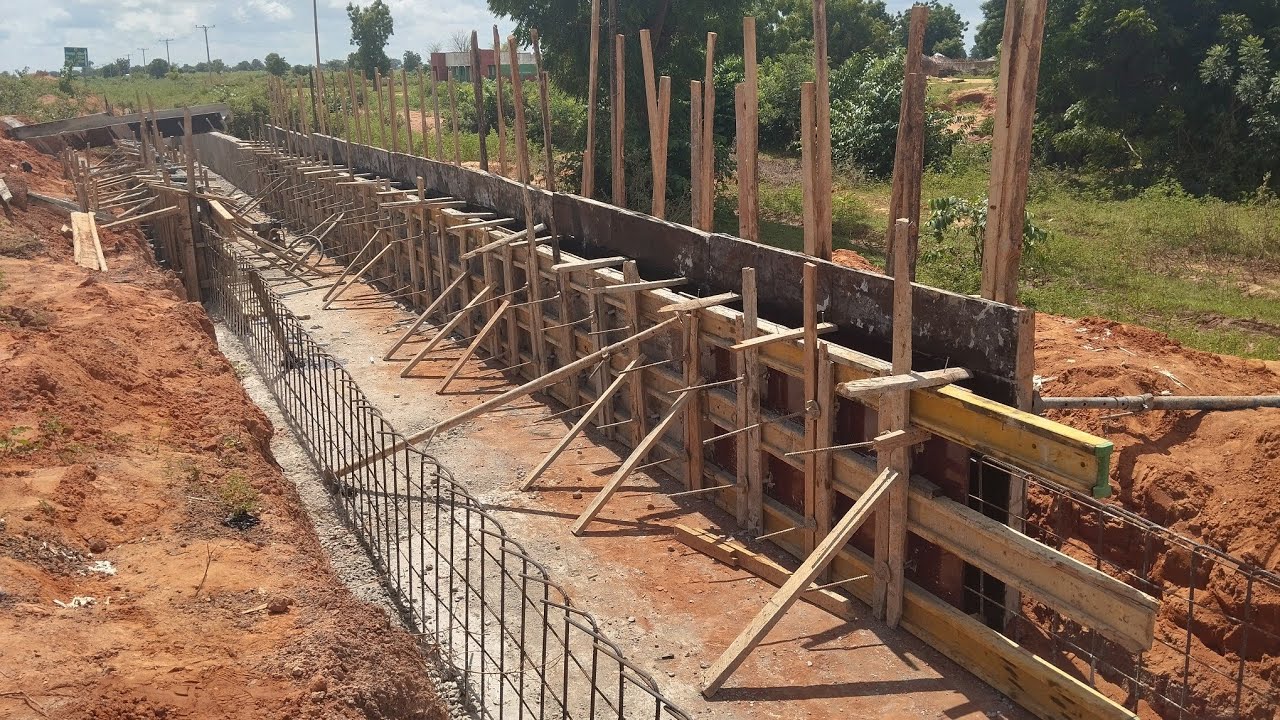 RCC Drainage Base Construction