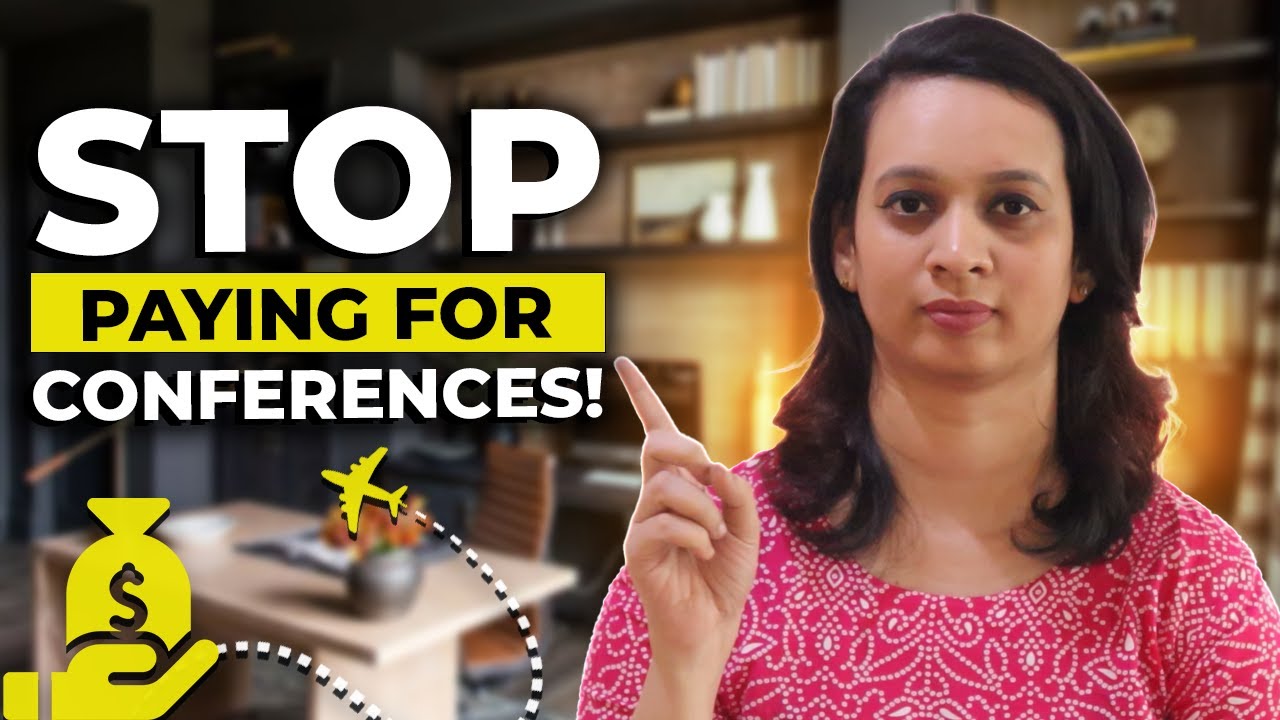 🌍 How to Attend Conferences for FREE ?! ✨Eligibility, Stipend & Application Tips! 🎓[Free PDF Inside]