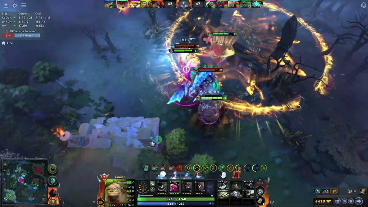 Pudge dendi hooks collection#dota2 #титандота2
