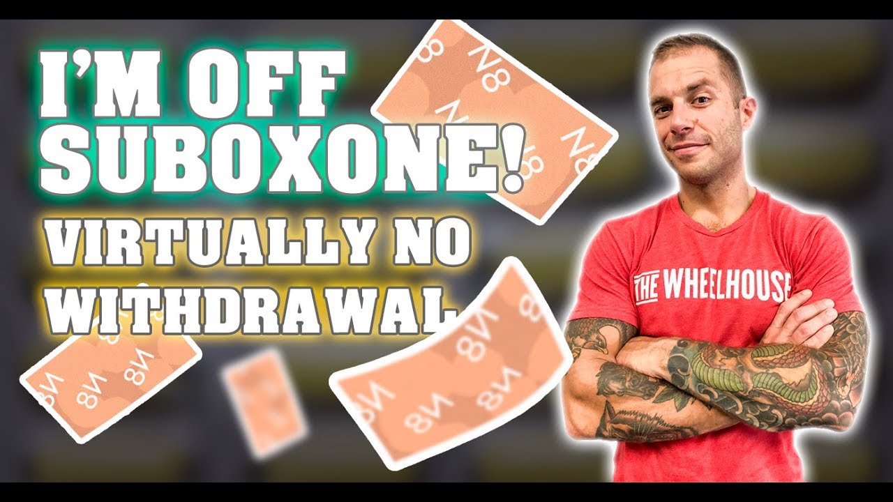 How I Got Off Suboxone With Virtually No Withdrawal - Complete Timeline