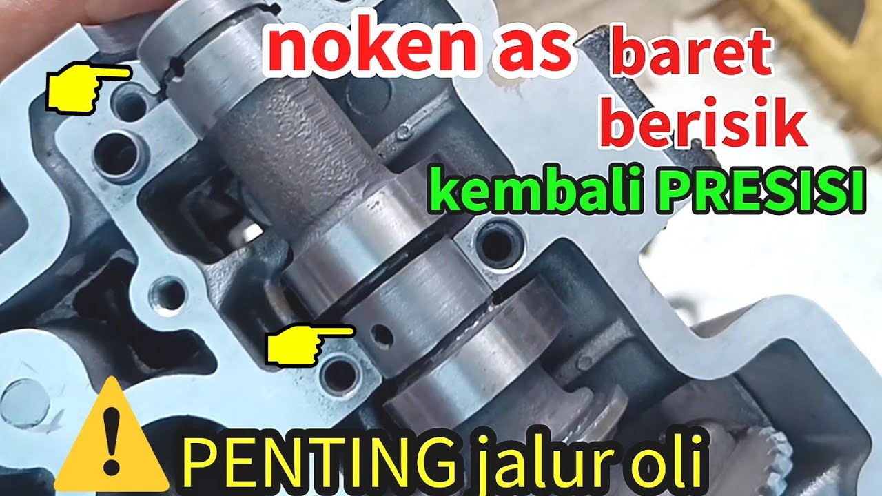 CARA PERBAIKI HEAD DAN NOKEN AS SATRIA F150 #suzukisatriafu PART 1