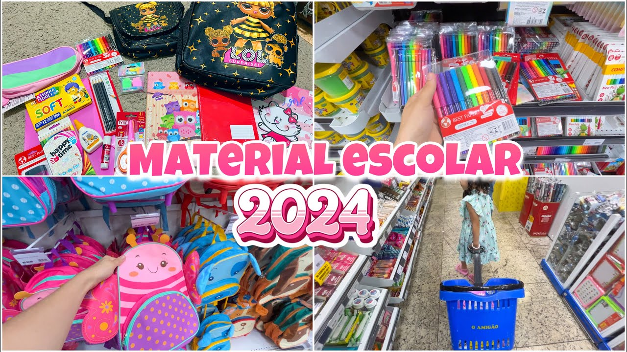 COMPRANDO MATERIAL PARA ESCOLA PÚBLICA - EDUCAÇÃO INFANTIL