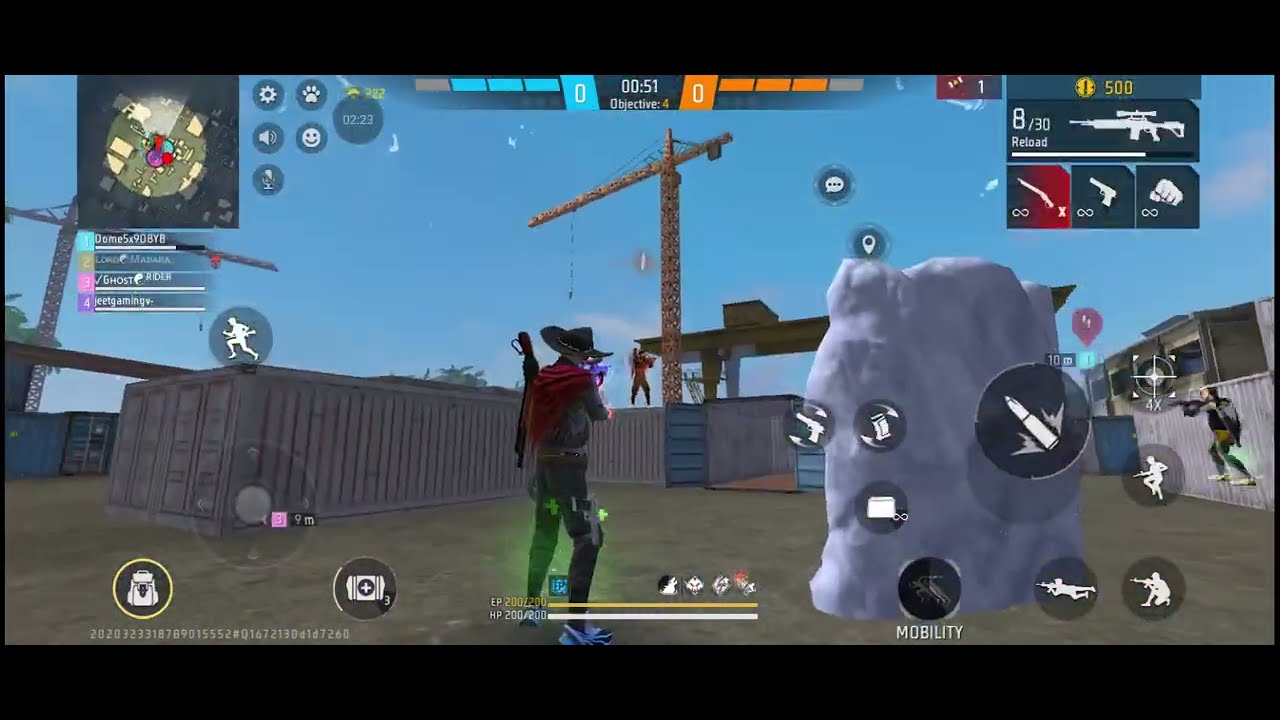 Gameplay at phone 