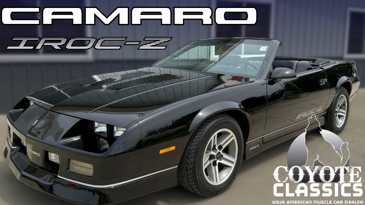 1989 Camaro IROC Z28 *SOLD* Coyote Classics