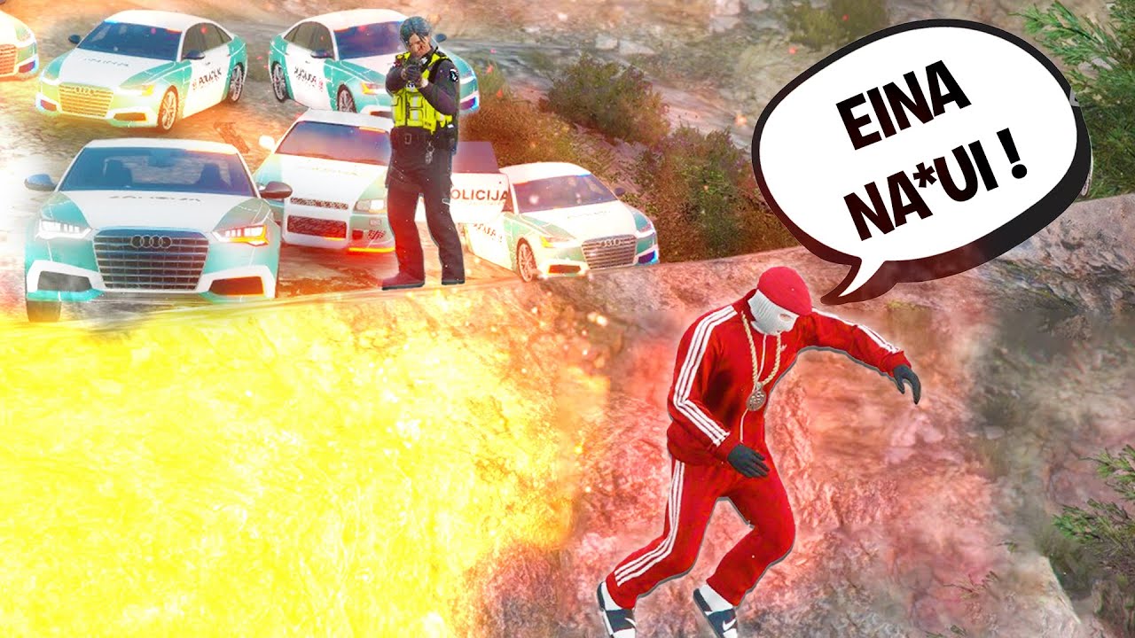 JUOZAS  SUGEBA PRISIDIRBT.... 🤦🏻‍♂️ ∣ GTA ROLEPLAY LIETUVIŠKAI (OneX.lt)