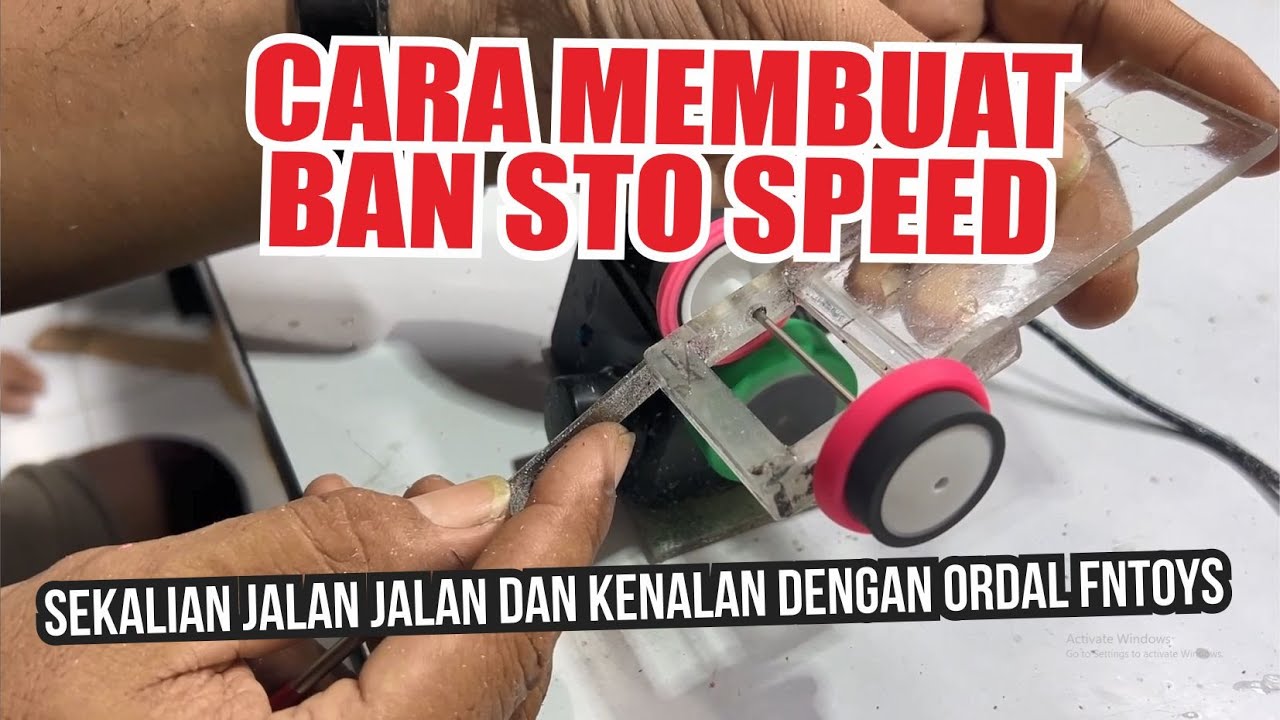 Cara Membuat Ban STO Speed dan Sekalian Room Tour FNToys