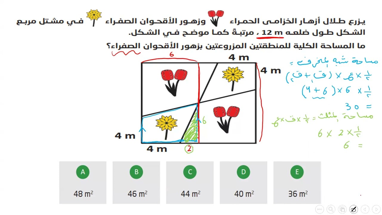 تدريب على مسابقة كانجارو للصف اولى وثاني متوسط