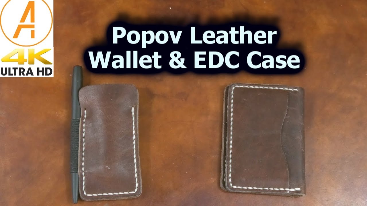 Popov Leather: 5 Card Wallet and EDC Armor Case